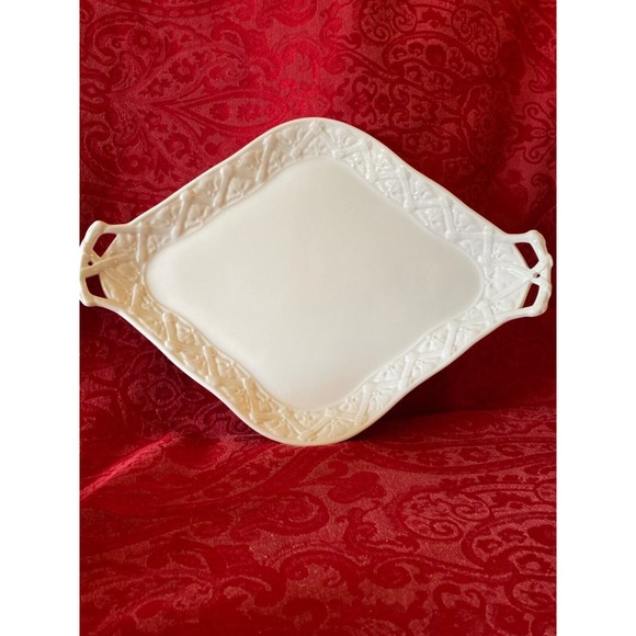 6 piece White Ironstone Tea Set - Picture 10 of 11